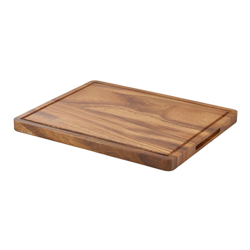 Genware Acacia Wood Serving Board 34 x 22 x 2cm