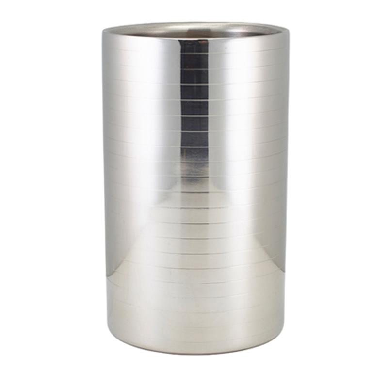 GenWare Ribbed Stainless Steel Wine Cooler