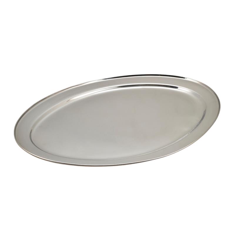 GenWare Stainless Steel Oval Flat 60cm/24"