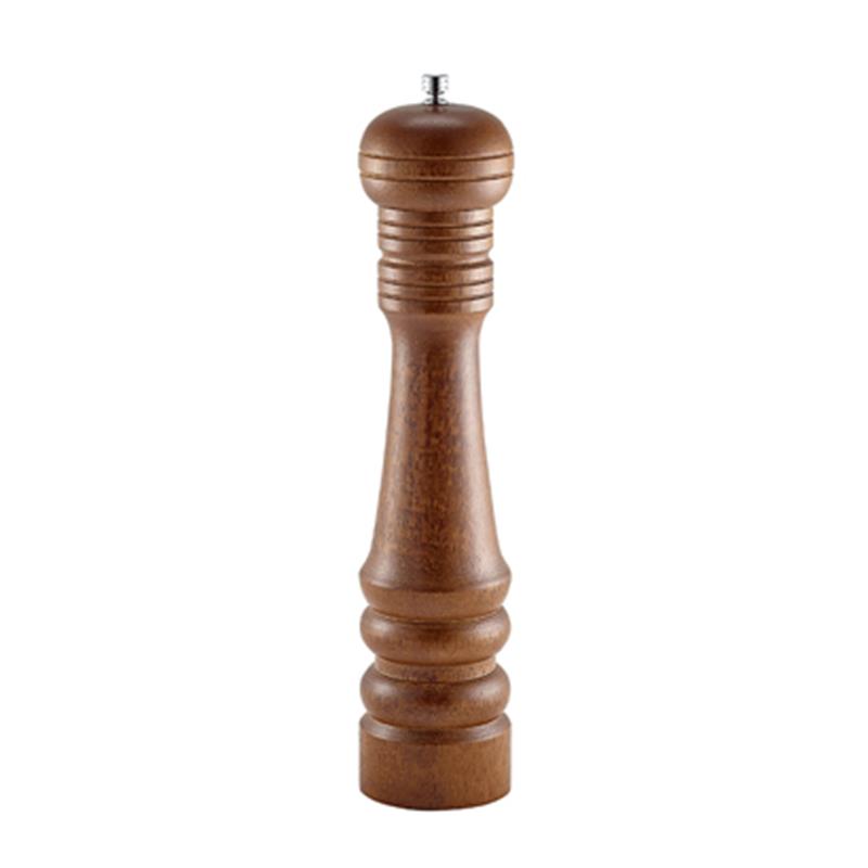 Heavy Wood Pepper Mill 12"