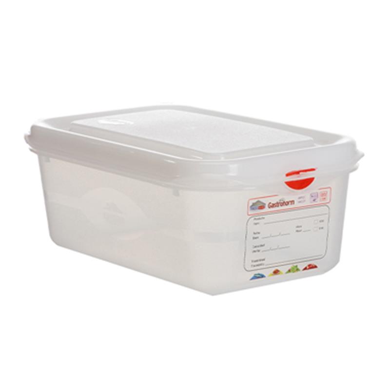 GN Storage Container 1/4 100mm Deep 2.8L