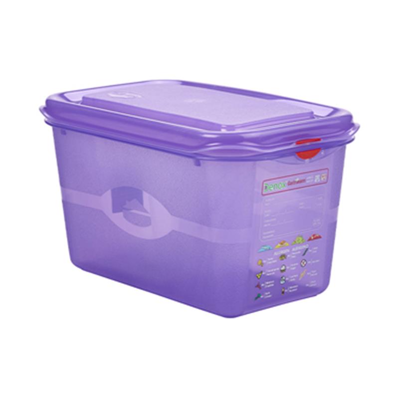 Allergen GN Storage Container 1/4 150mm Deep 4.3L