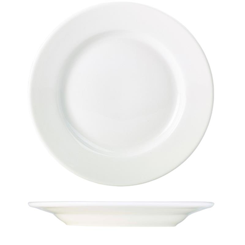 Genware Porcelain Classic Winged Plate 31cm/12.25"