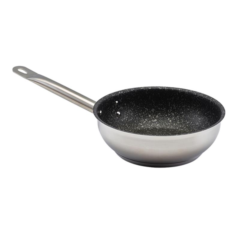 GenWare Non Stick Teflon Stainless Steel Sauteuse Pan 20cm