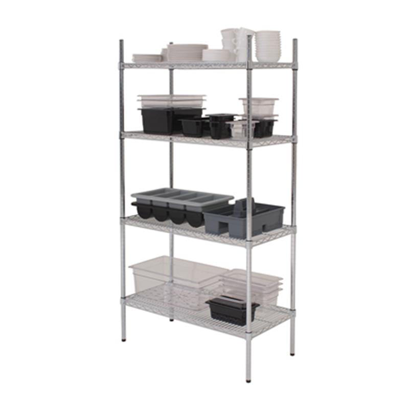 GenWare 4 Tier Wire Racking 91 x 45 x 183cm