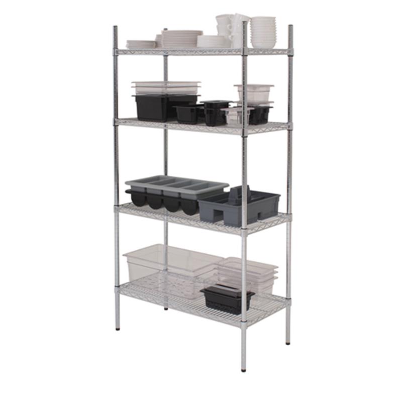 GenWare 4 Tier Wire Racking 183 x 45 x 183cm