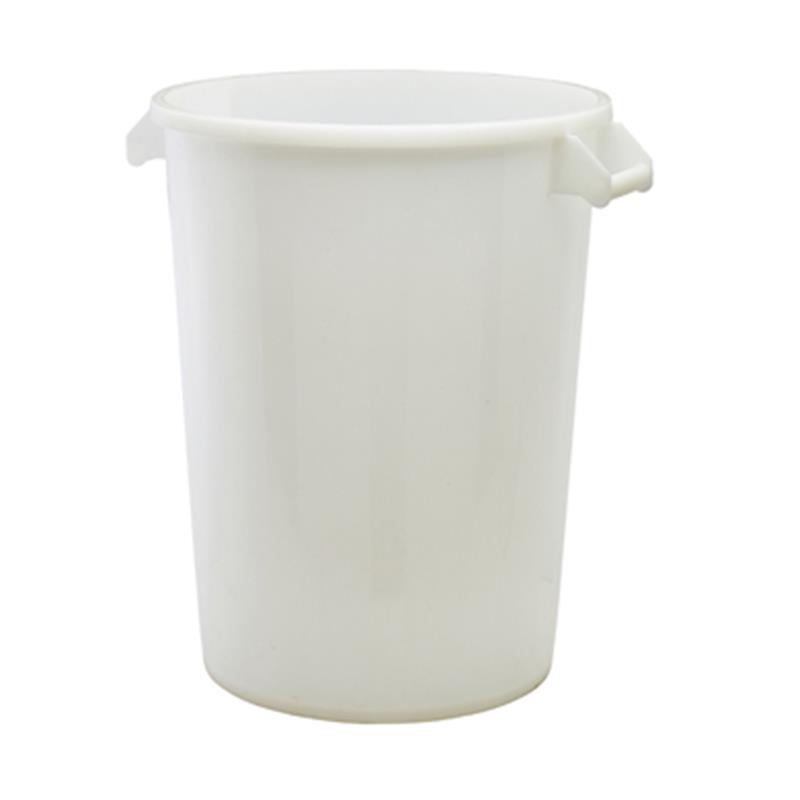 White Polyethylene Bin 100L