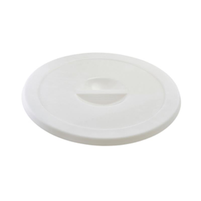 White Polyethylene Bin Lid