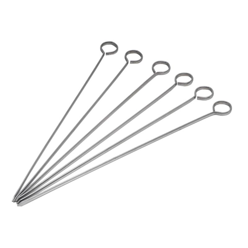 S/St Skewers 10" (Packs Of 6)