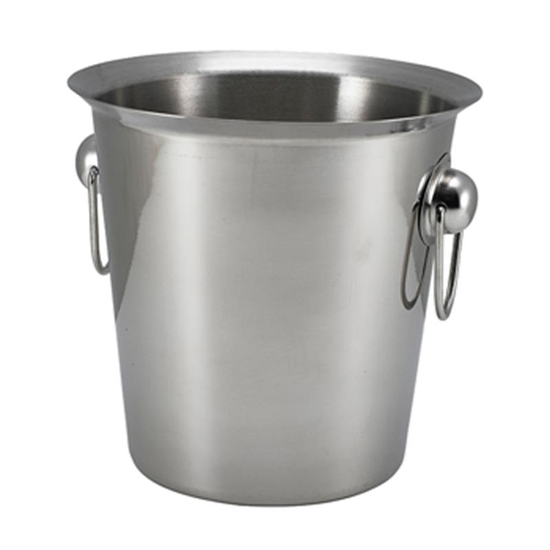 GenWare Stainless Steel Wine Bucket With Ring Handles