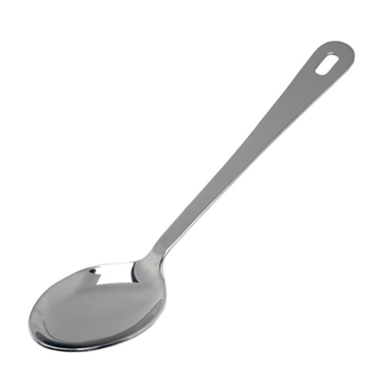 S/St.Serving Spoon 10" With Hanging Hole