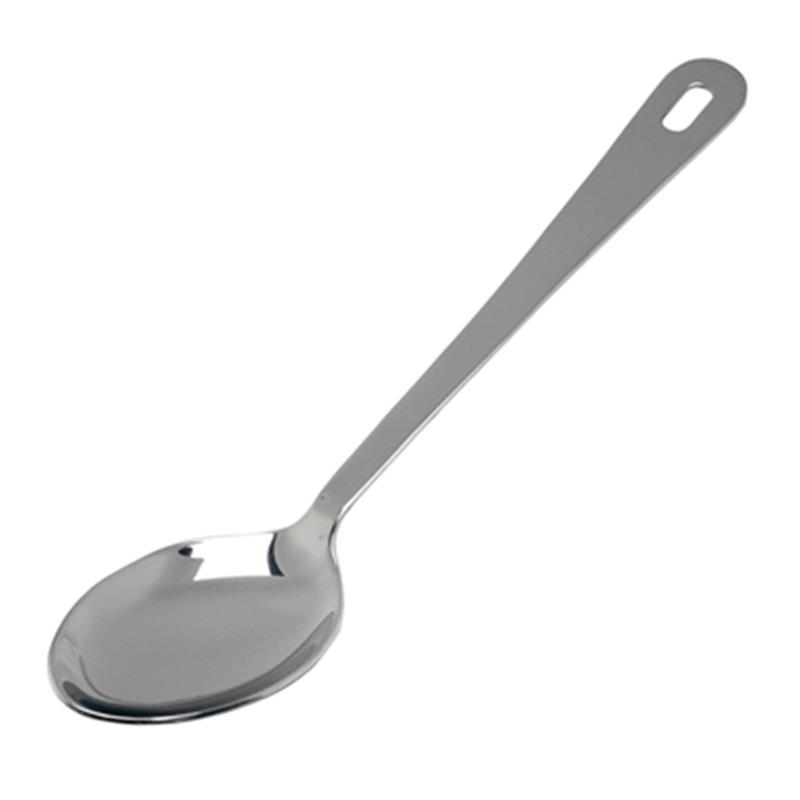 S/St.Serving Spoon 12" With Hanging Hole