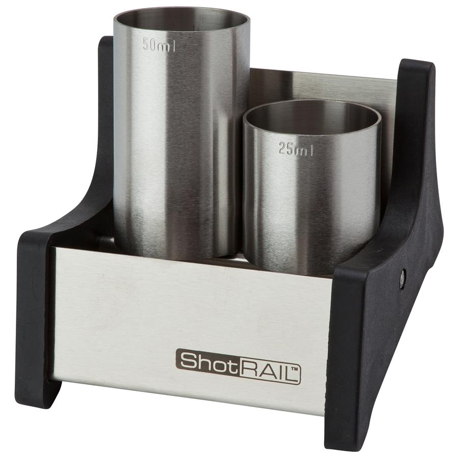 Stainless Steel Shot Rail (2 MEASURES) 