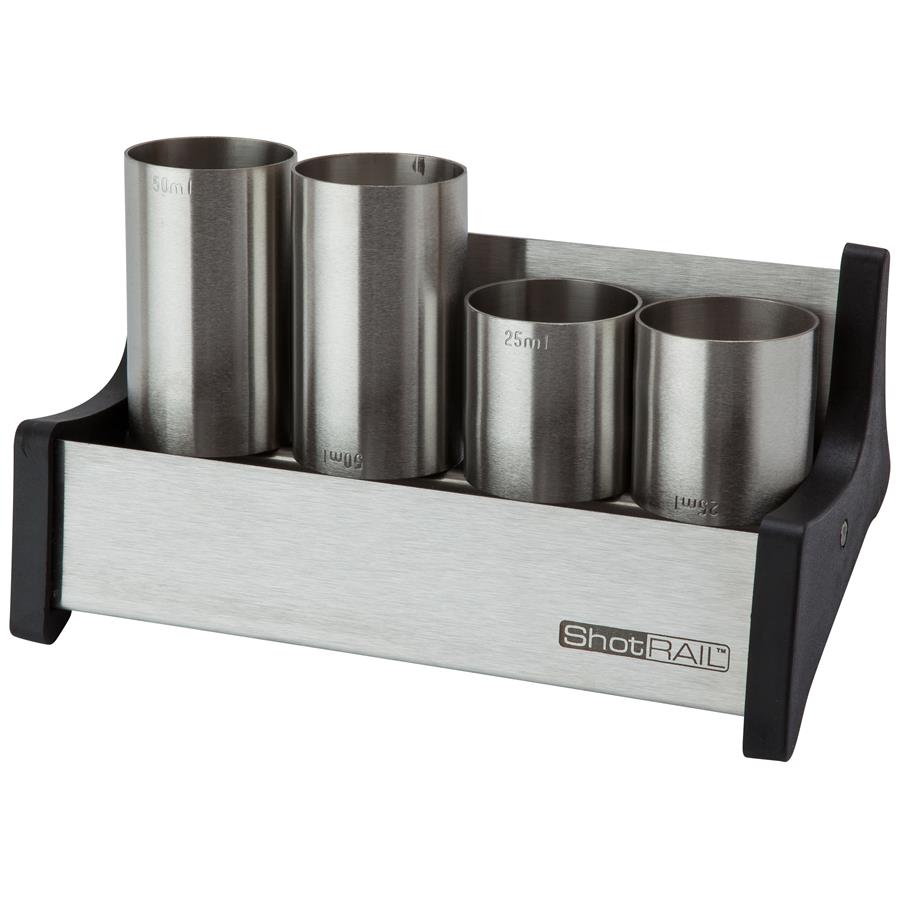 Stainless Steel Shot Rail (4 MEASURES)