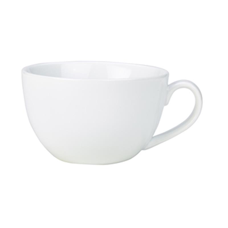 Genware Porcelain Bowl Shape Cup 20cl/7oz