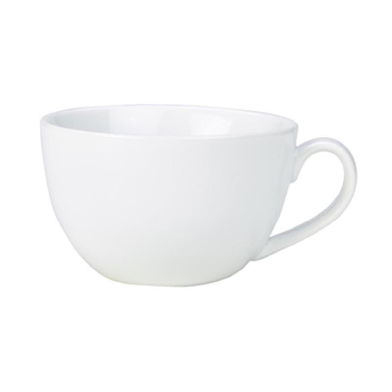 Genware Porcelain Bowl Shaped Cup 23cl/8oz