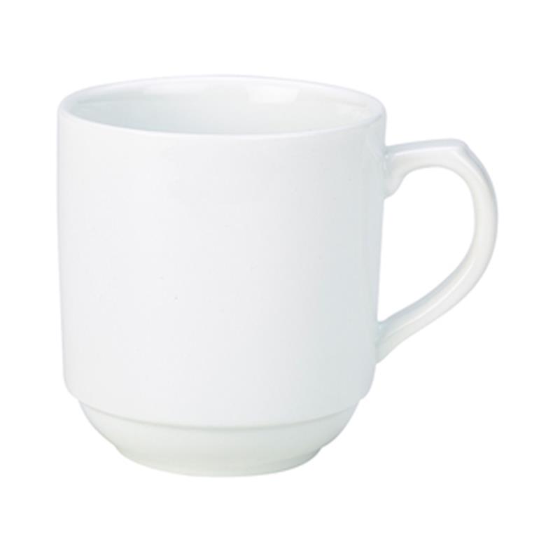 Genware Porcelain Stacking Mug 30cl/10oz