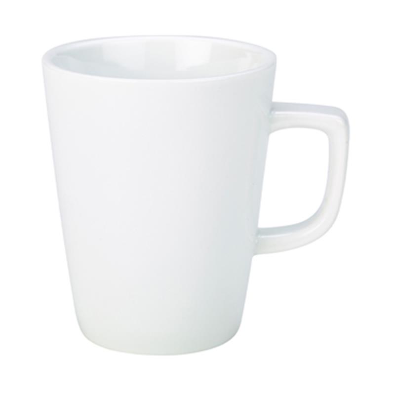 Genware Porcelain Latte Mug 34cl/12oz