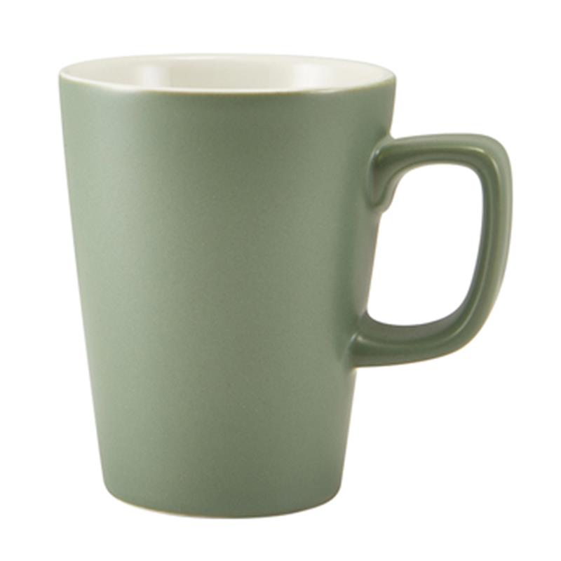 GenWare Porcelain Matt Sage Latte Mug 34cl/12oz