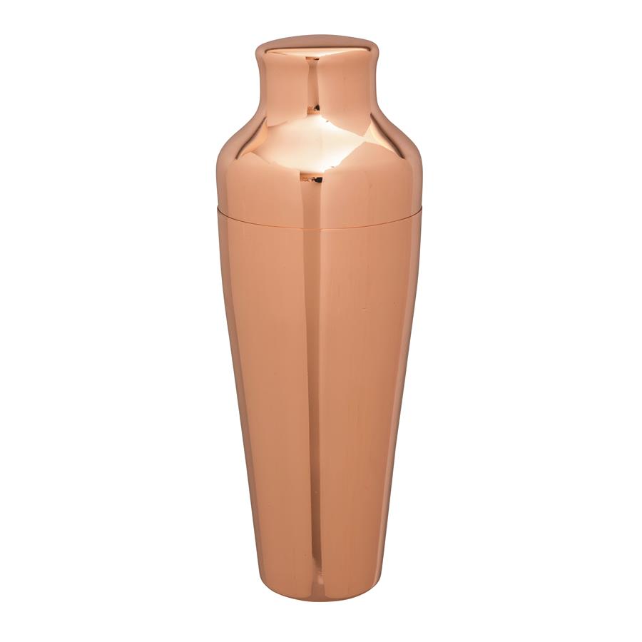 Copper Plated 2 Piece Art Deco Shaker 