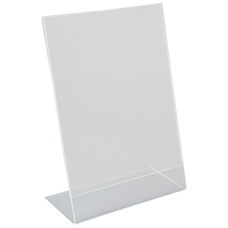 Perspex Menu Holder A5 Angled  