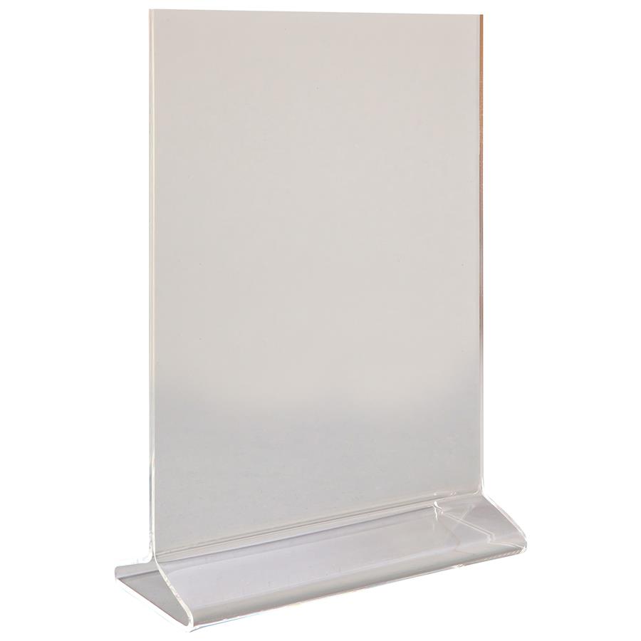 Perspex Menu Holder A5 Vertical 