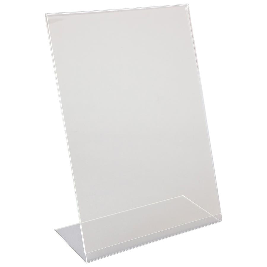 Perspex Menu Holder A4 Angled