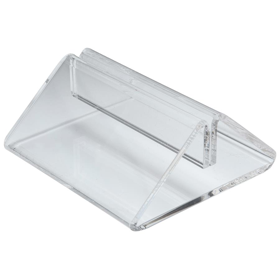 Clear Perspex - Tent Menu Holder