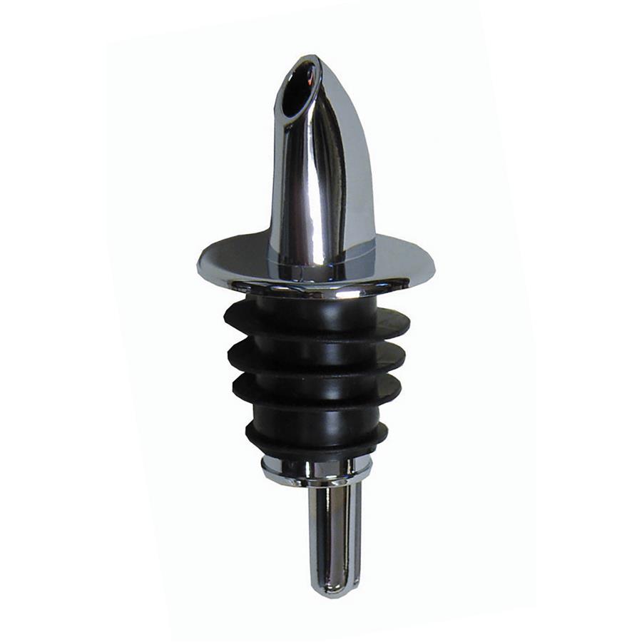 Short Plastic/Chrome Freeflow Pourer (Pk10)