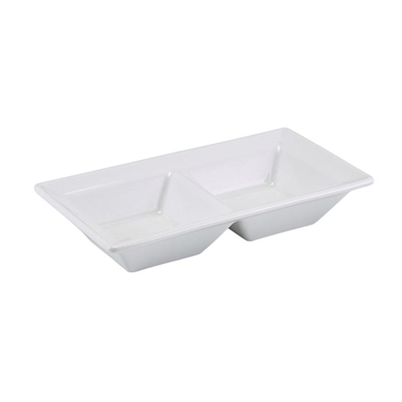 GenWare Porcelain Double Dish 15 x 8cm/6 x 3"