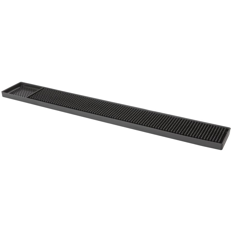 Bar Mat 610mm x 80mm Black