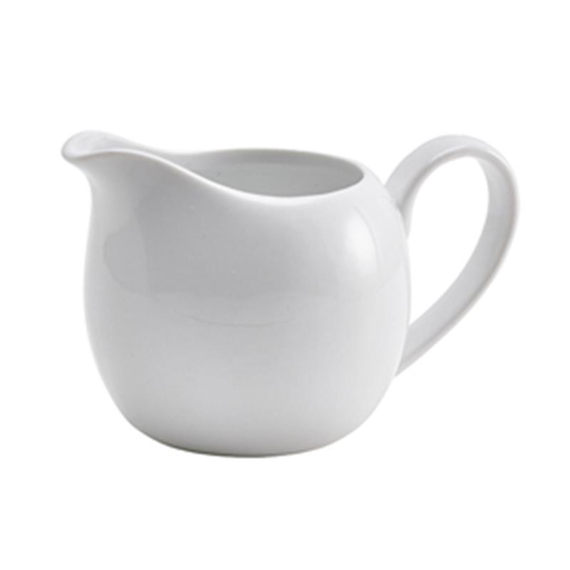 Genware Porcelain Milk Jug 14cl/5oz