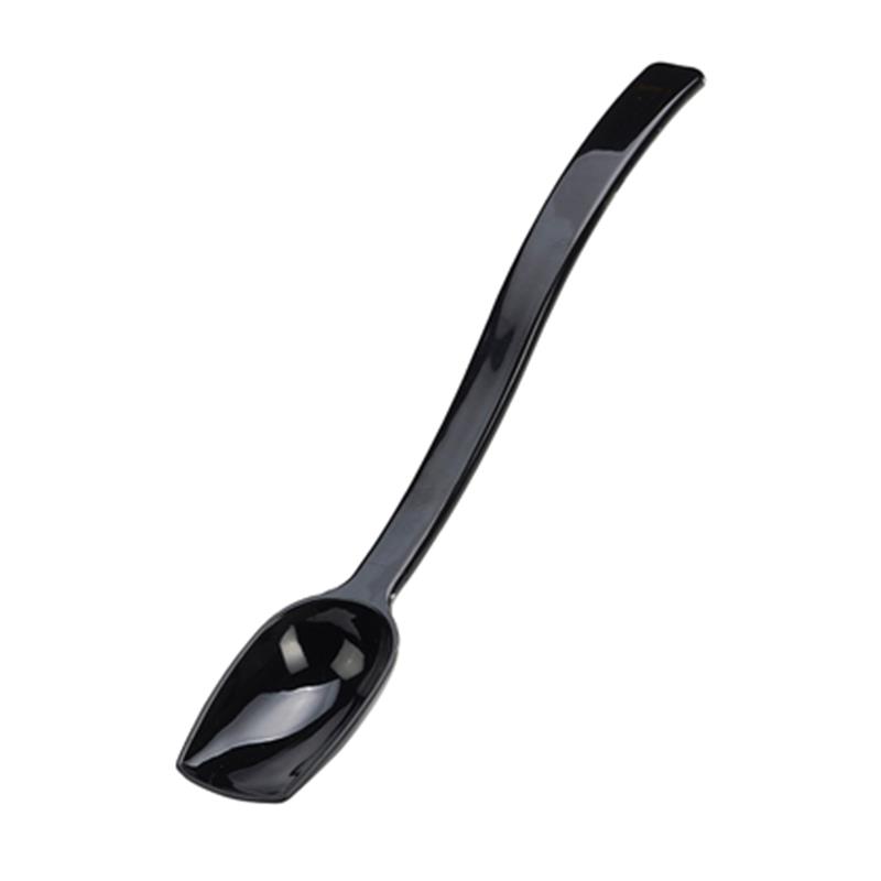 Salad Spoon Solid 1/2oz Black 8" Long