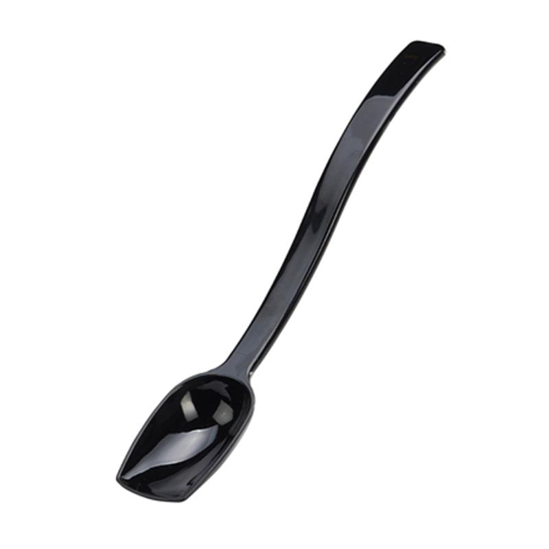 Salad Spoon Solid 3/4oz Black  10" Long