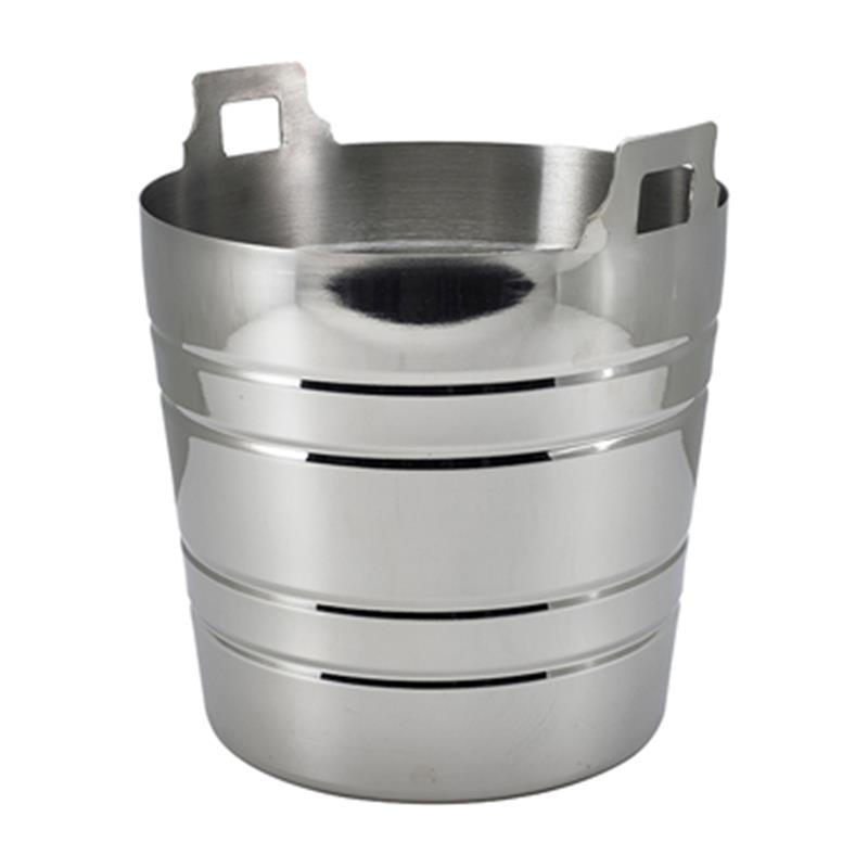 S/St.Wine Bucket With Integral Handles