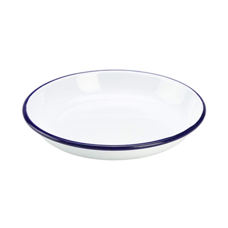 Enamel Rice/Pasta Plate 18cm