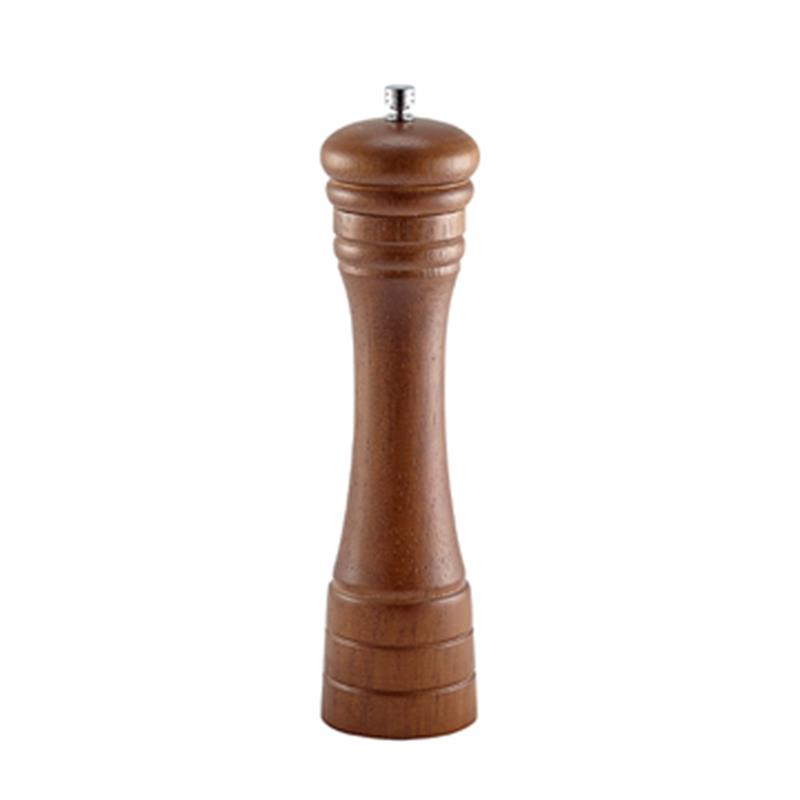 Heavy Wood Pepper Mill 9"