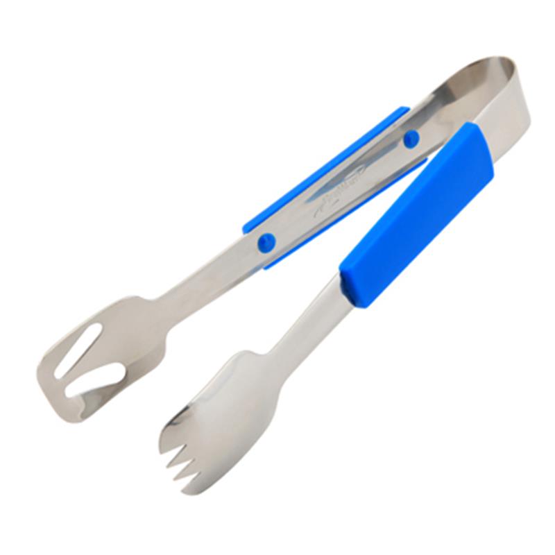 Genware Plastic Handle Buffet Tongs Blue