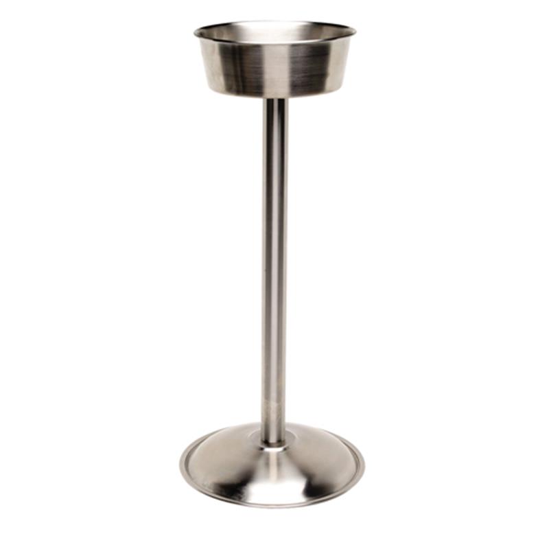 S/St. Wine Bucket Stand (Satin) 18"