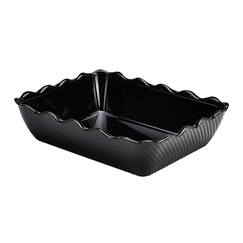 Crock 10Lb (4.5Kg) Tulip Black 331X263X82mm