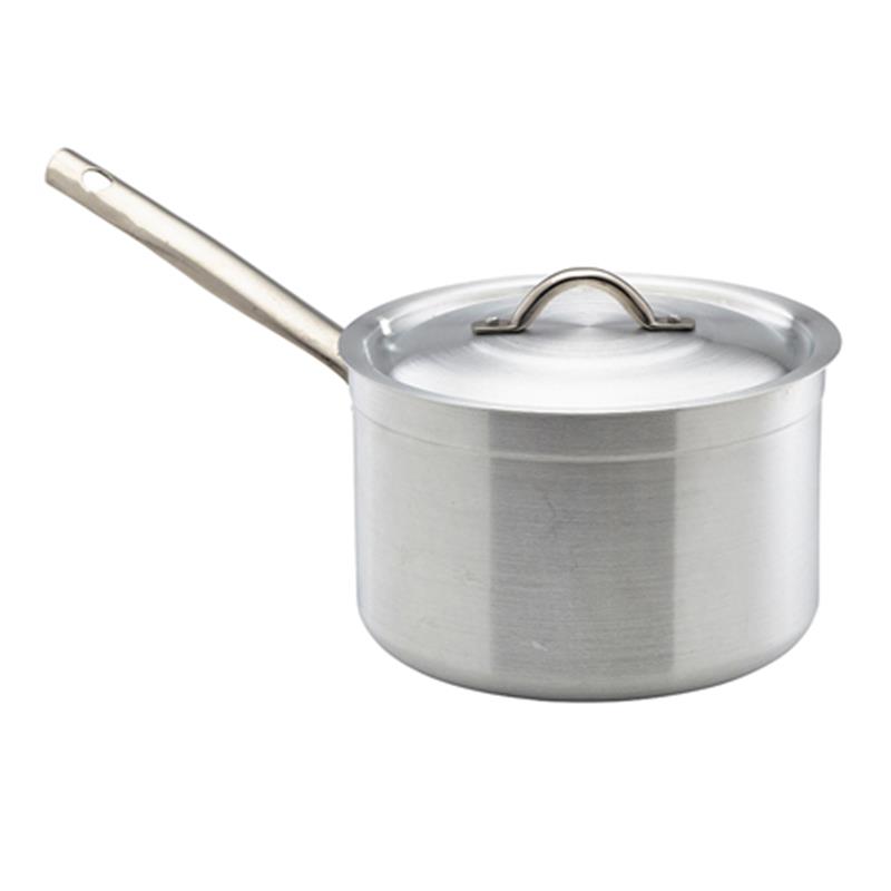 Aluminium Saucepan With Lid 5.5Litre