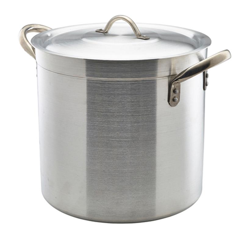 Aluminium Deep Stockpot With Lid 32Litre