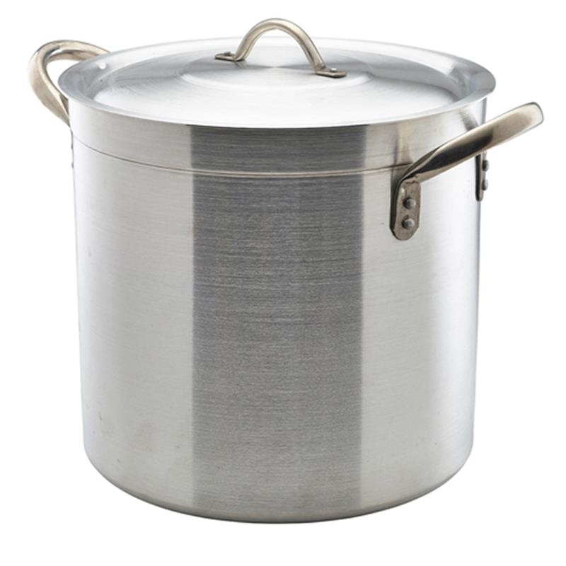 Aluminium Deep Stockpot With Lid 50Litre