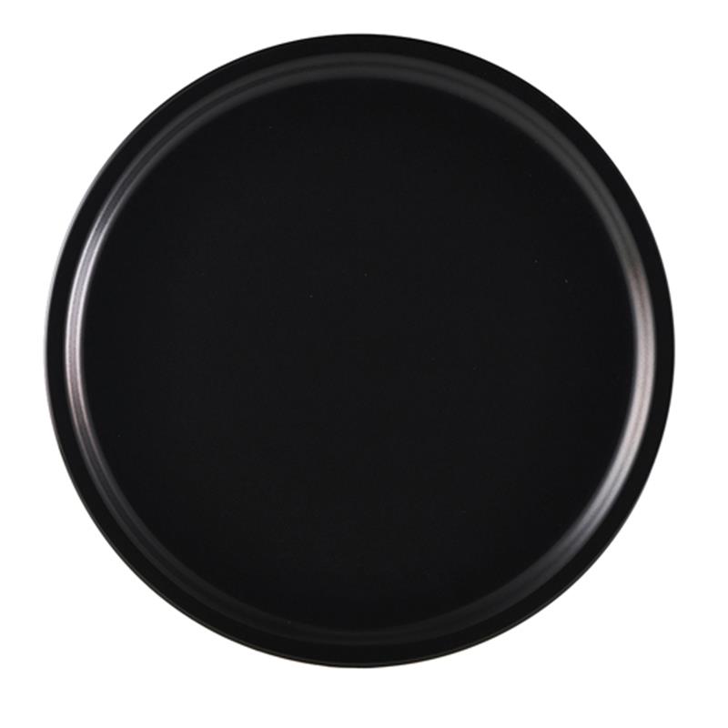 Luna Stoneware Black Pizza Plate 33cm/13"