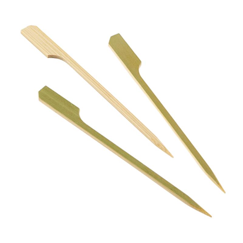 Bamboo Gun Shaped Paddle Skewers 12cm/4.75" (100pcs)