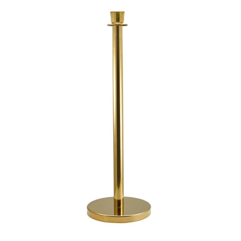 Brass Plated Barrier Post