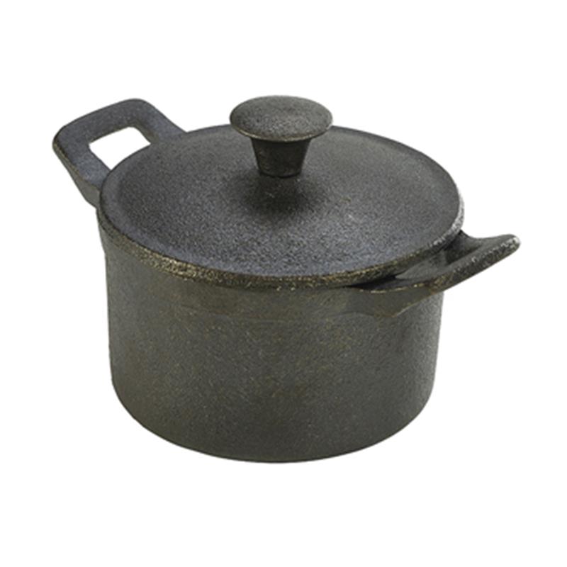 Mini Cast Iron Casserole Dish 10 x 6cm