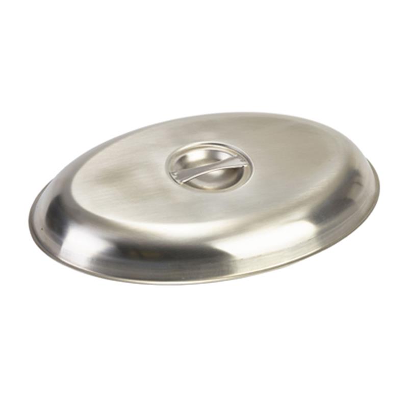 GenWare Stainless Steel Cover For Oval Vegetable Dish 25cm/10"