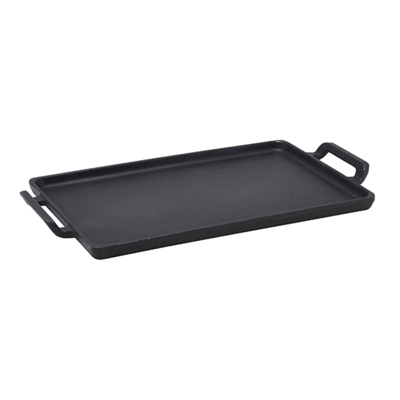 GenWare Cast Iron Rectangular Platter 25 x 15.5cm