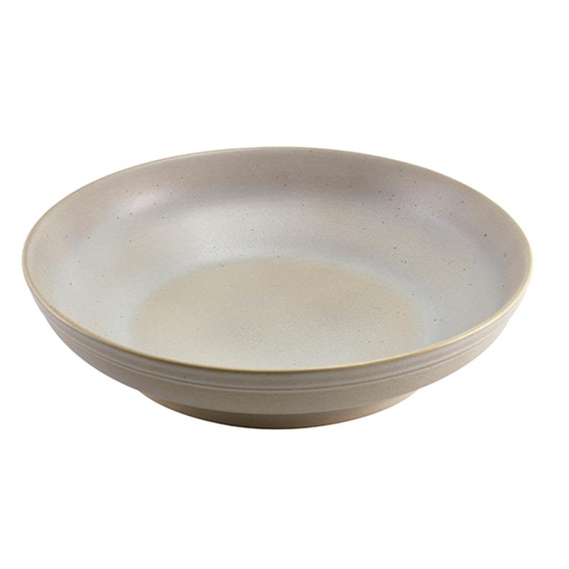 Terra Stoneware Antigo Barley Coupe Bowl 27.5cm